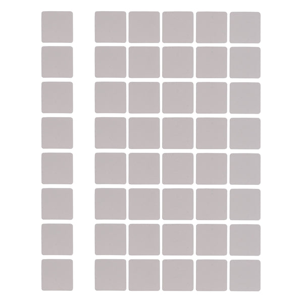 Raumteiler hängend FLOWER 12er Set 40 x 40 cm weiss