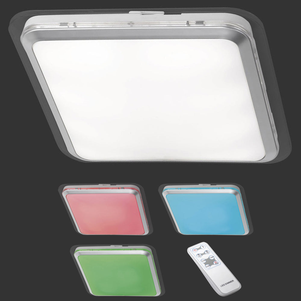 Reality Trio LED-Deckenleuchte Effektleuchte Farbwechsel RGB