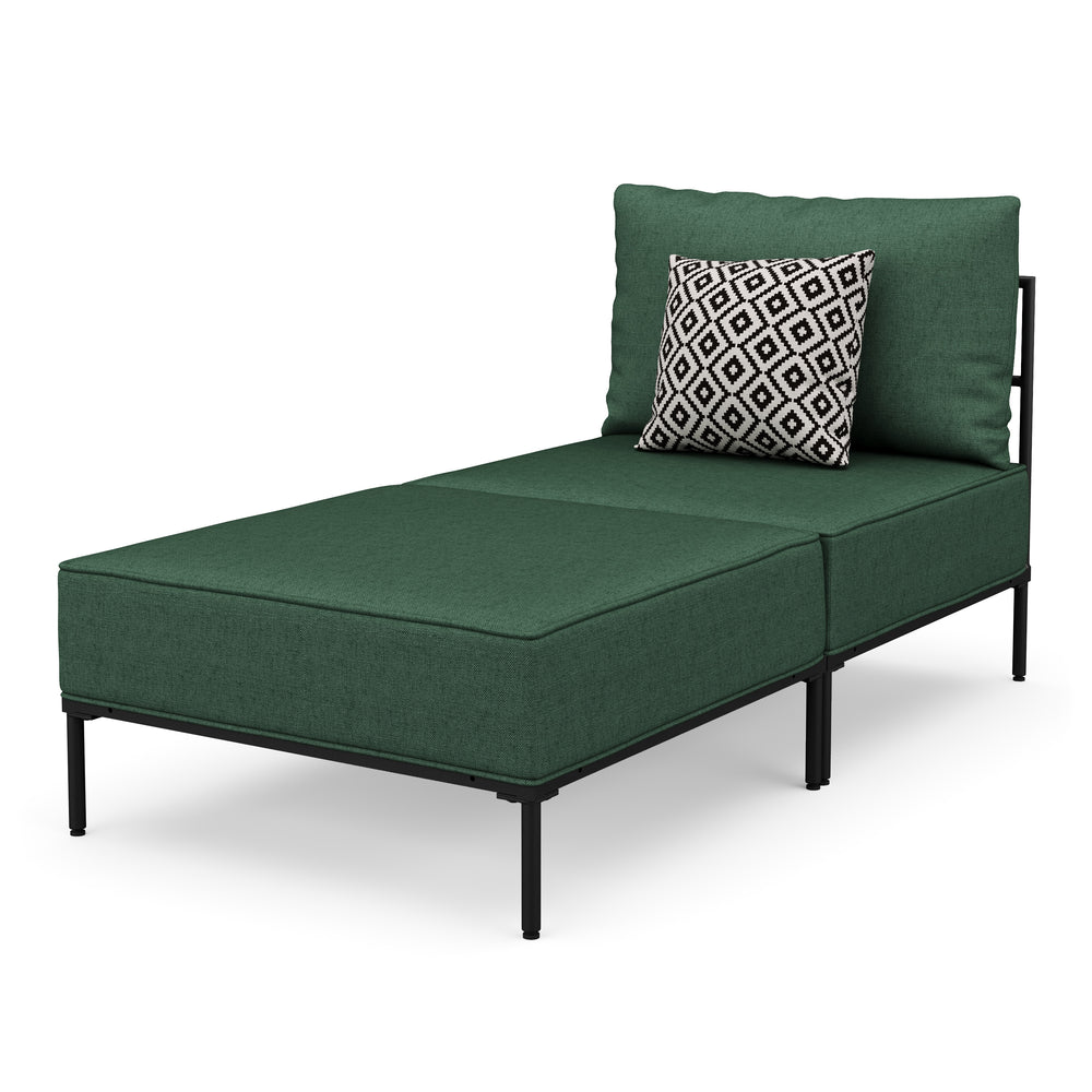Recamier ETHAN verde scuro
