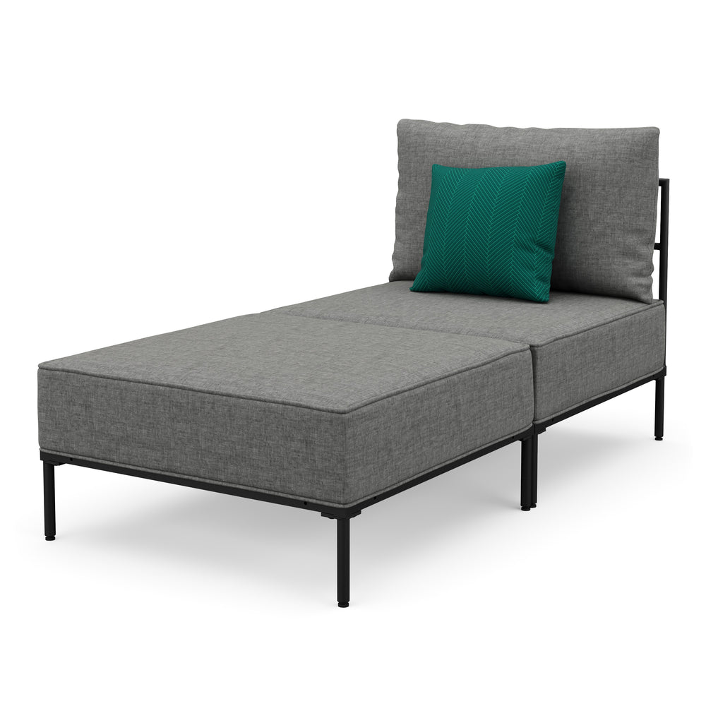Recamier ETHAN grigio chiaro