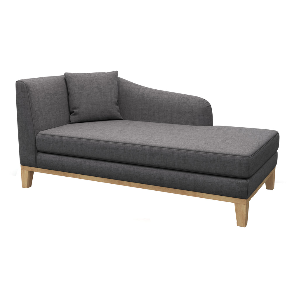 Chaise longue VIOLA antracite