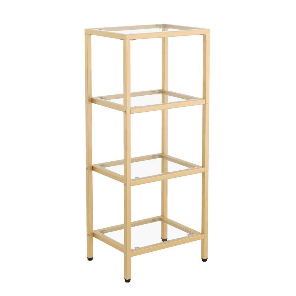 Mensola in vetro TYRO 40 x 95 cm oro