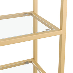 Regal Glas TYRO 40 x 95 cm gold