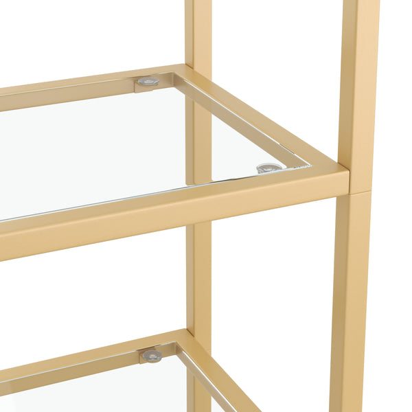 Regal Glas TYRO 40 x 95 cm gold
