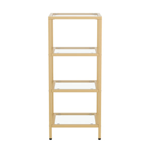 Regal Glas TYRO 40 x 95 cm gold