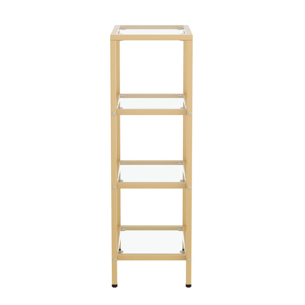 Regal Glas TYRO 40 x 95 cm gold