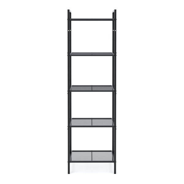 Ripiano in metallo, regolabile in altezza, TONK 38 x 128 cm