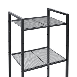 Ripiano in metallo, regolabile in altezza, TONK 38 x 128 cm