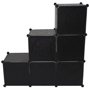 Regalsystem Sydney T306 8 Boxen je 37x37x47cm schwarz
