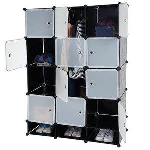 Regalsystem Sydney T306 8 Boxen je 37x37x47cm schwarz