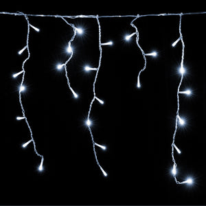 Regen Lichterkette mit 600 LEDs 20 Meter kaltweiss