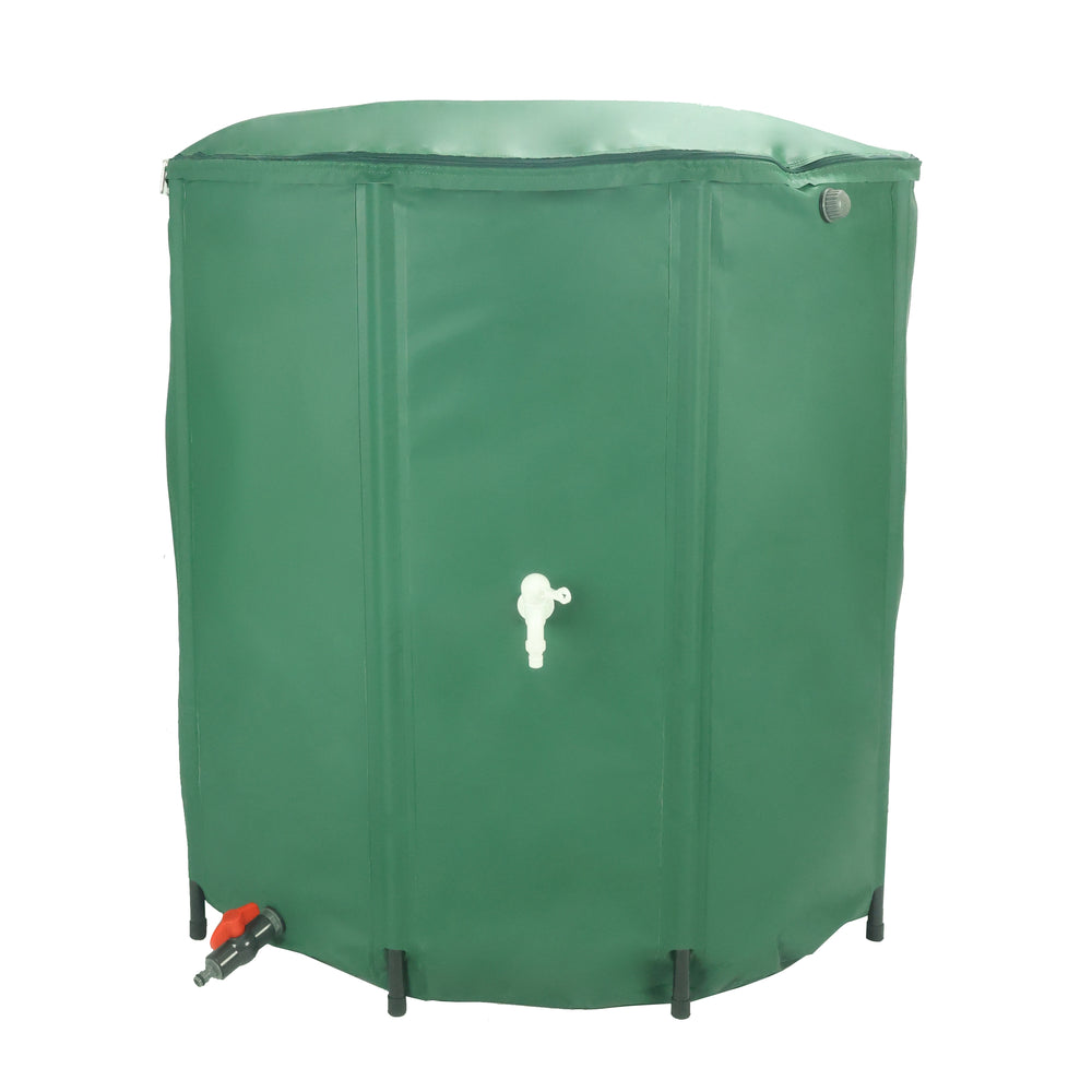 Rain barrel 750L green
