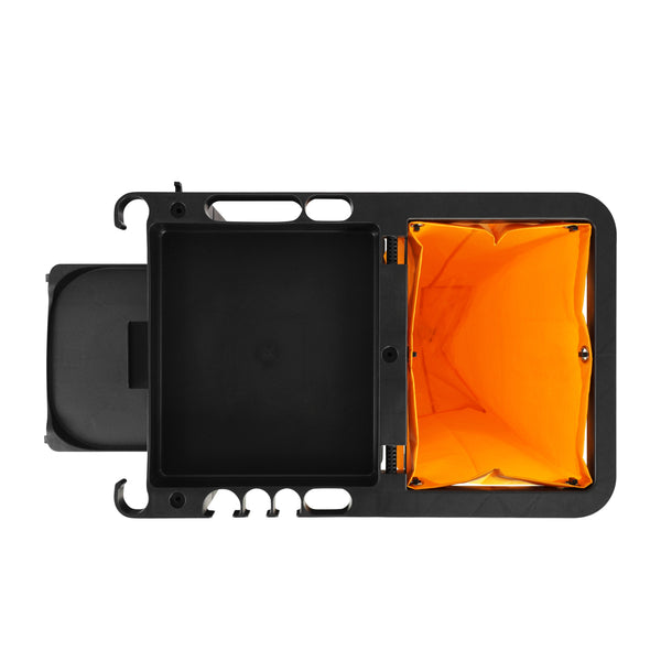 Reinigungswagen schwarz/orange
