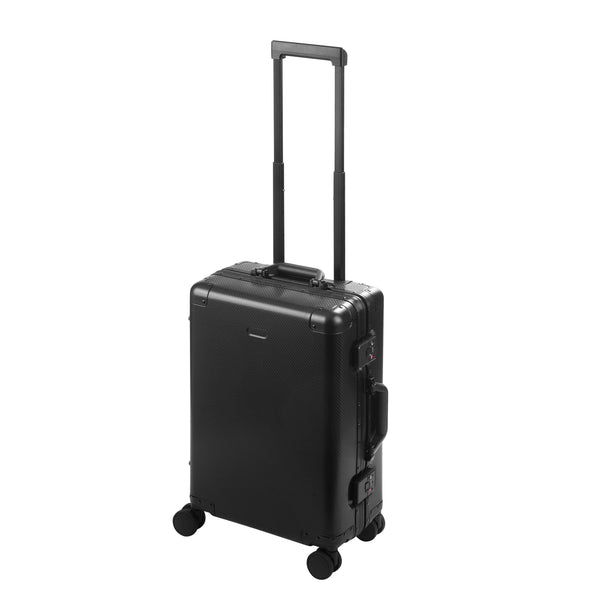 Reisekoffer Aluminium LEILA Grösse M schwarz
