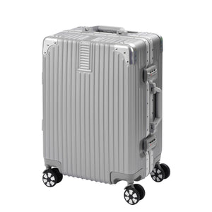 Reisekoffer Hartschalenkoffer LULA Grösse M silber