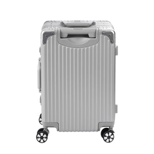 Reisekoffer Hartschalenkoffer LULA Grösse M silber