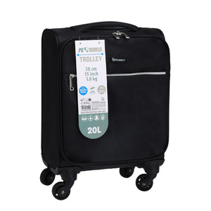 Reisekoffer Grösse S 20L schwarz