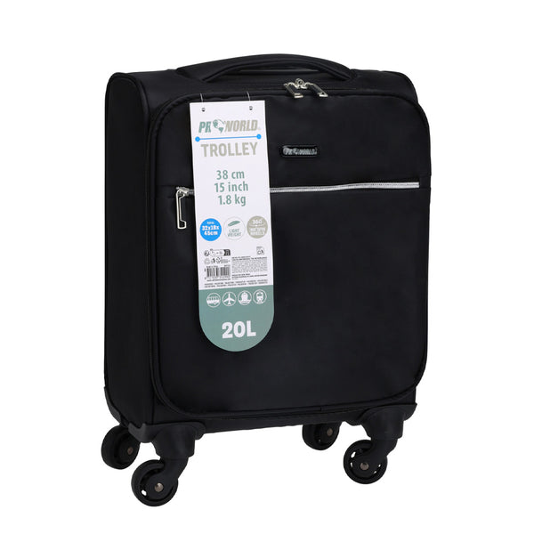 Reisekoffer Grösse S 20L schwarz