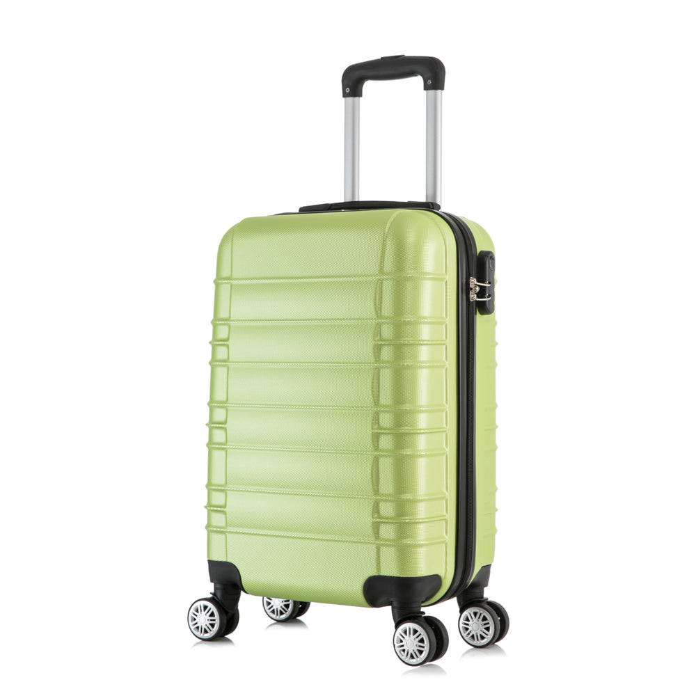 Valigia, bagaglio a mano, taglia M, verde