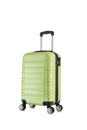 Reisekoffer Hartschalenkoffer 3er SET grün
