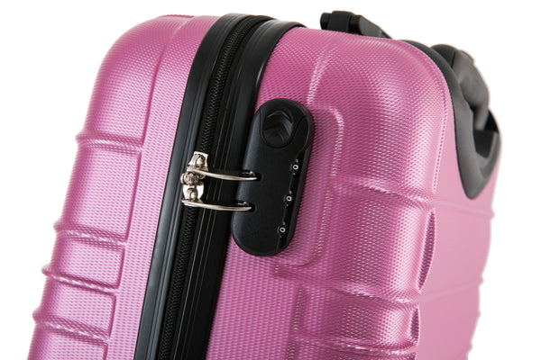 Reisekoffer Handgepäck Grösse L pink