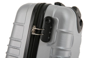 Reisekoffer Hartschalenkoffer Grösse XL silber