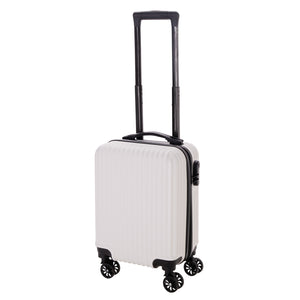 Reisekoffer Hartschalenkoffer 45 x 22 x 30 cm weiss