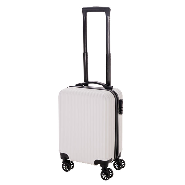 Reisekoffer Hartschalenkoffer 45 x 22 x 30 cm weiss