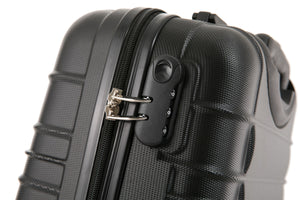 Reisekoffer Hartschalenkoffer 4er Set schwarz