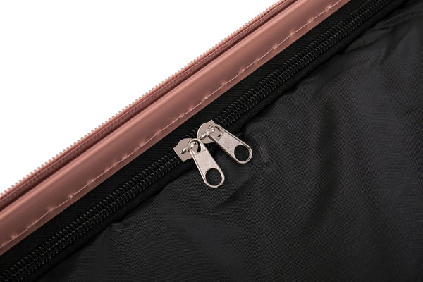 Reisekoffer Hartschalenkoffer AMY 3er Set roségold