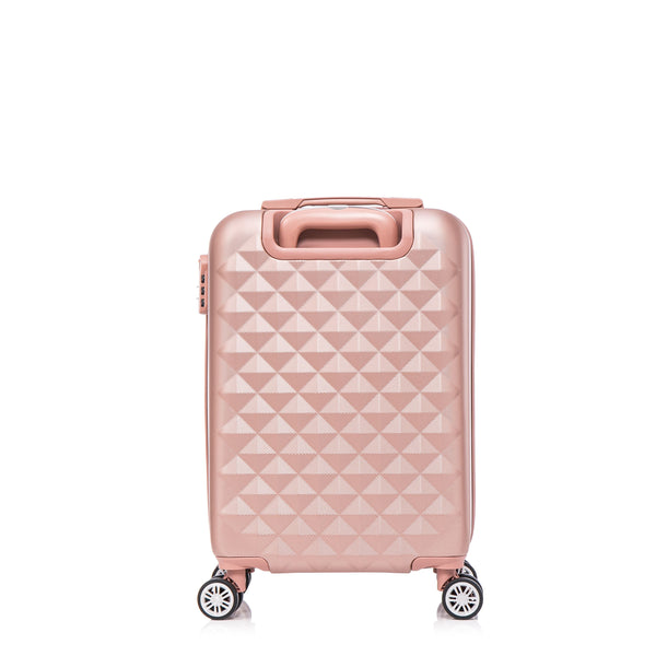 Reisekoffer Hartschalenkoffer AMY Grösse M roségold