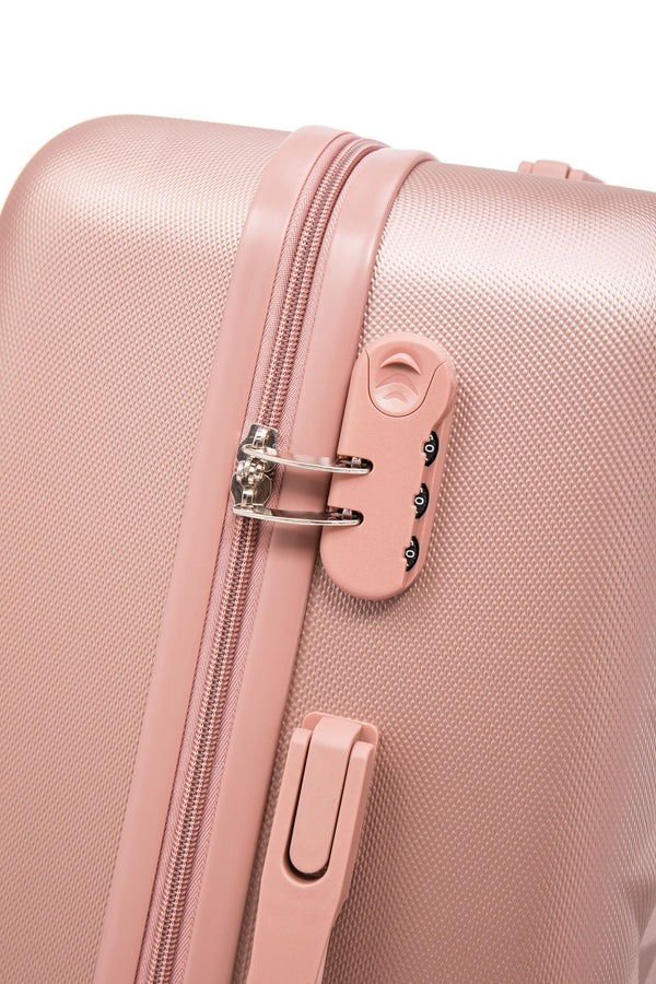 Reisekoffer Hartschalenkoffer AMY Grösse M roségold