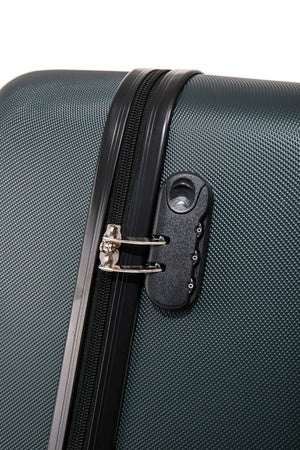 Reisekoffer Hartschalenkoffer AMY 3er Set smaragd