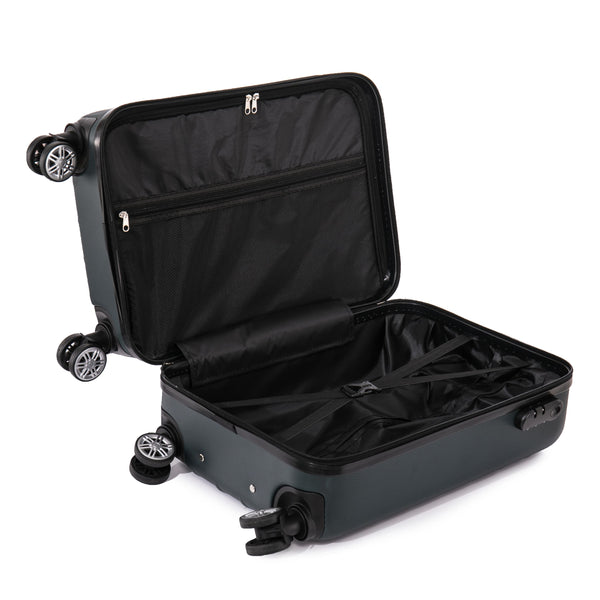 Reisekoffer Hartschalenkoffer AMY 3er Set smaragd