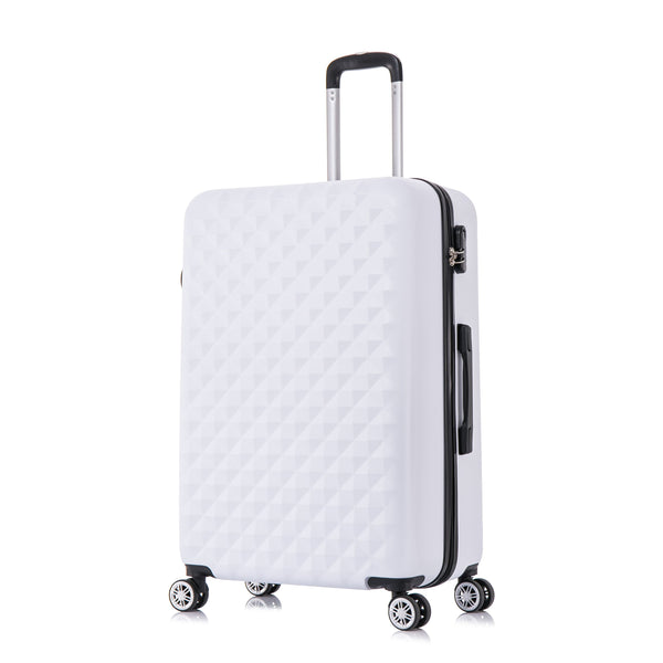 Reisekoffer Hartschalenkoffer AMY 3er Set weiss