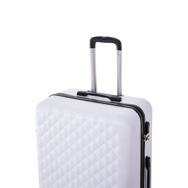 Reisekoffer Hartschalenkoffer AMY 3er Set weiss