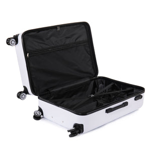 Reisekoffer Hartschalenkoffer AMY 3er Set weiss