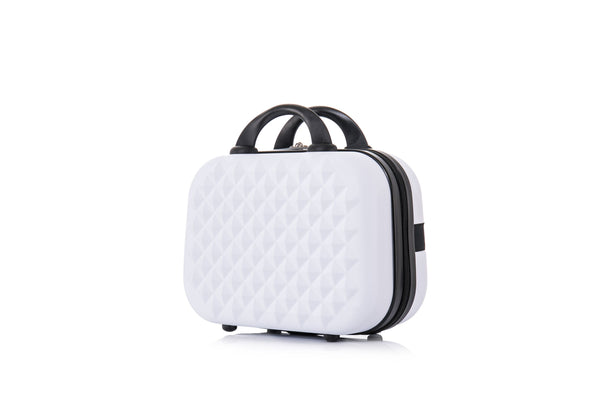 Reisekoffer Hartschalenkoffer AMY 5er Set weiss