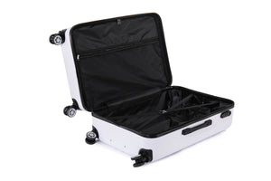 Reisekoffer Hartschalenkoffer AMY Grösse XL weiss