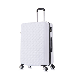 Reisekoffer Hartschalenkoffer AMY 5er Set weiss