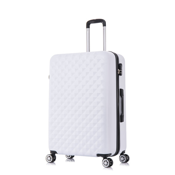 Reisekoffer Hartschalenkoffer AMY 5er Set weiss