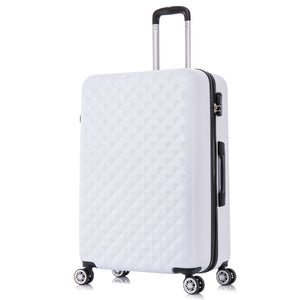 Reisekoffer Hartschalenkoffer AMY Grösse XL weiss
