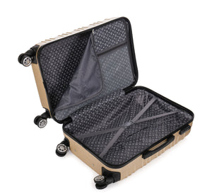 Reisekoffer Hartschalenkoffer AVA 4er Set champagner
