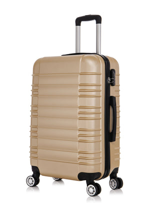 Reisekoffer Hartschalenkoffer AVA 4er Set champagner