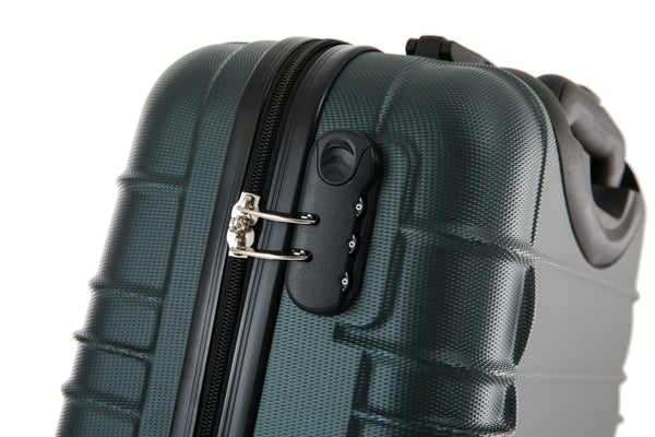 Reisekoffer Hartschalenkoffer AVA 4er Set smaragd