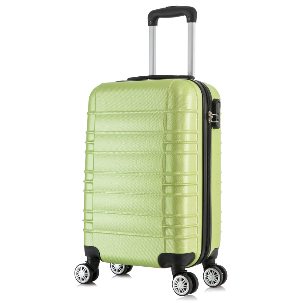 Valigia da viaggio, bagaglio a mano taglia XL, verde