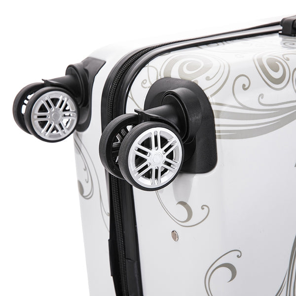 Reisekoffer Hartschalenkoffer BUTTERFLY 3er Set