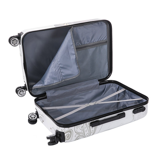 Reisekoffer Hartschalenkoffer BUTTERFLY 3er Set