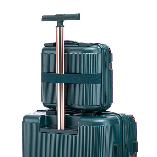 Reisekoffer Hartschalenkoffer CELENA 6er Set petrol