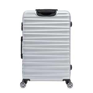 Reisekoffer Hartschalenkoffer DUNE Grösse XL silber